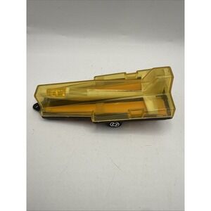 Vintage Majorette Glider Trailer White Yellow Orange Made In France 1/52 RARE